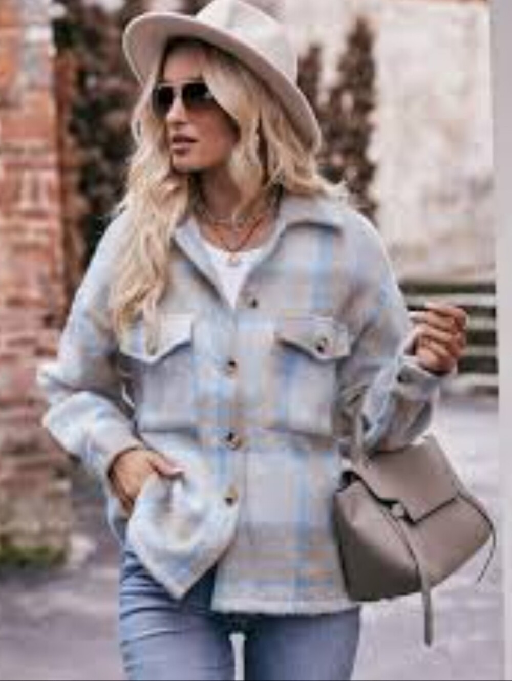 Plaid Jacket ONLY NWT